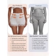 thumbnail image 4 of DARING DIVA Women's Lace Trim Ice Silk Slip Shorts M White, 4 of 7