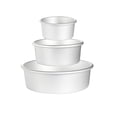 thumbnail image 3 of Huayishang Cake Pop Mold Anode Movable Bottom Mold Mousse Chiffon Baking Cake Mold 4/6/8 Inch, Kitchen Essentials Clearance Sale Silver, 3 of 9