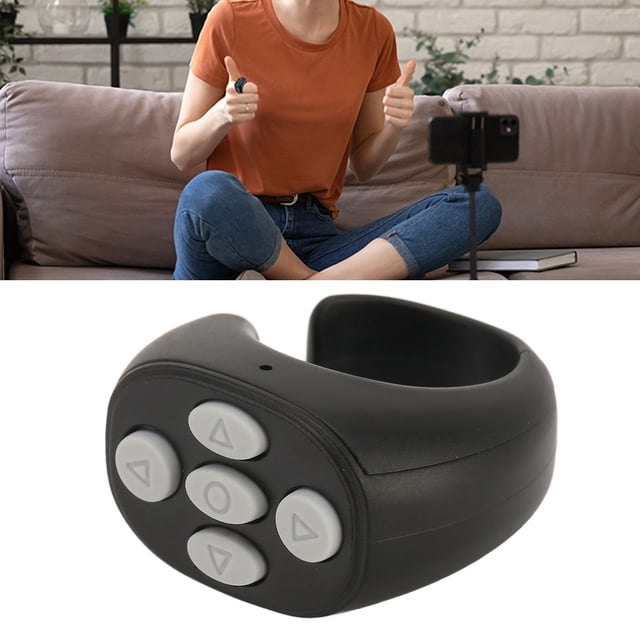 Control remoto de, Diseño de Selfie de Teléfono Inalámbrico de Diseño de Anillo, Traje remoto de Tiktok Multi Function para e ios