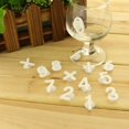 thumbnail image 2 of DOLITY Set of 14pcsDigital Cup Label Tag Marker Identifier White, 2 of 7