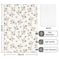 thumbnail image 2 of 2 Pcs Pioneer Flower Floral Print Pattern Kitchen Towels, Funny Microfiber Dish Towel Set, 18" X 26" Tea Towels, 2 of 6