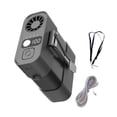thumbnail image 4 of Ventilador con clip para la cintura, ventilador personal, recargable, portátil, de bolsillo, de mano, para correr, viajar, interior, exterior, verano, Gris oscuro, 4 of 8