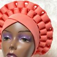 thumbnail image 2 of Ayyufe Hat Wide Band Adjustable Soft African Nation Turban Hat for Christmas, 2 of 5