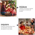 thumbnail image 3 of MYTAKEND 36Pcs Christmas Fake Flower Simulation Flower Decoration Xmas Tree Decoration, 3 of 7