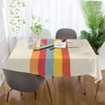 thumbnail image 5 of Yayeee Tablecloths for Rectangular Tables 54 x 54 inch Party Table Cover, Colorful Plane, 5 of 6