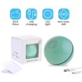 thumbnail image 3 of Jouet Interactif Intelligent pour Chat Balle Automatique Usb Rechargeable Jouet pour Chat Balle à Roulettes avec Lumière Led à 360 Degrés Balle Rotative (Vert), 3 of 5