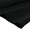thumbnail image 5 of Men's Solid Color Work Shirt Polyester | Casual Button Down Short Sleeve Shirt Three-Quarter Loose Fit Pockets Button-Down Collar Breathable Daily Office Business | Zenithor,Black L, 5 of 9