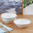 thumbnail image 4 of Stone + Lain Clara Porcelain Collection Dinnerware Set, 32-Piece Service for 8, White, 4 of 6