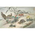 thumbnail image 3 of Xu Yang 18x13 Black Modern Framed Museum Art Print Titled - Everlasting&nbsp;Contentment (1773), 3 of 5