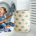 thumbnail image 4 of SIfdSeng Get it Fast Patterned Linen Laundry Hamper Without Lid Large Open Top Stylish and Breathable Fabric for Bedroom Or Bathroom Easy and Durable Design, 4 of 5
