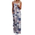thumbnail image 1 of Mono Ekouaer para mujer, estilo bohemio, estampado floral, con bolsillos, color gris L, 1 of 6