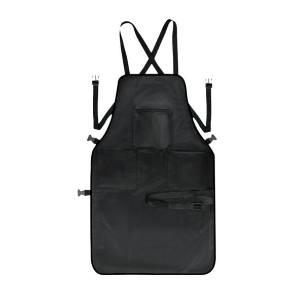 Delantal de , delantal multifuncional para adultos, delantal de cuero sintético, delantal de cocina para el hogar, jardinería, cafetería,