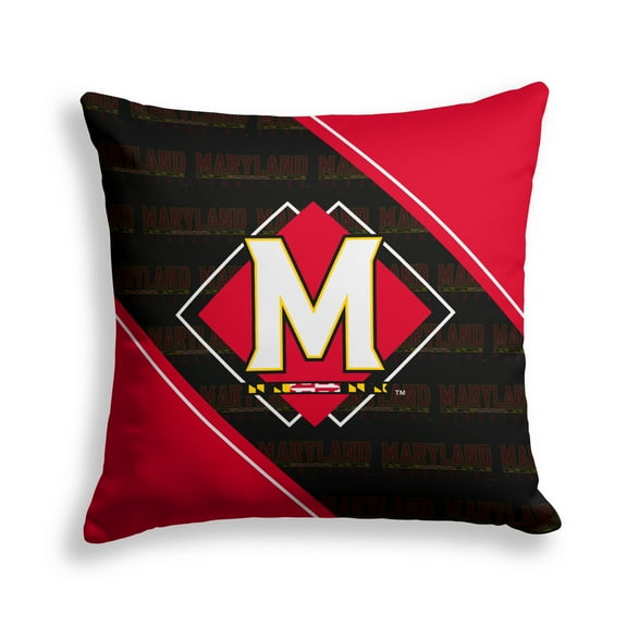 Pegasus Maryland Terrapins 18" x 18" Diamond Boxed Decor Pillow