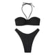 thumbnail image 5 of Traje de baño para mujer, moda, cómodo, estampado, bikini, traje de baño de color liso para mujer, conjuntos de bikinis, trajes de baño para mujer, 5 of 9