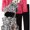 Pink, variant on Disney Little Girls' Minnie Mouse 3 Pieced Printed Vest Pullover and Pant, Pink, 6