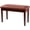 Brown-flat, variant on Yunken Duet Piano Bench with Storage Compartment and Thick Cushion Hinged top Artist Duet Seat