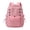 Pink, variant on AURORADY Hot Sales 2026 Grey Thick Full Mesh Breathable Backpack Multi Zipper Compartments See Through Net Daypack Lightweight Swimming Beach Gym Travel School Backpack Dual Side Water Bottle Pockets