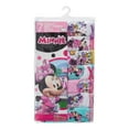 thumbnail image 2 of Minnie Mouse Toddler Girl Briefs, 7-Pack, Sizes 2T-4T, 2 of 3