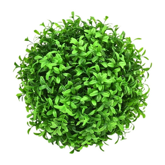 1 Pc Topiary Ball Artificial Topiary Plant Preserved Boxwood Balls Decorative Filler for Centerpiece, Home Decoration Indoor/Outdoor Artificial Plant Ball Topiary Tree Substitute, 8.27", Small