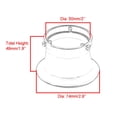 thumbnail image 3 of LOVIVER Motorcycle Carburetor Refit Cone Air Wind Cup for 50mm Red, 3 of 4
