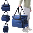 thumbnail image 3 of Bolsa De Almacenamiento Para Tejer, Organizador De Ganchos De Viaje De Ganchillo, Suministros Para Máquinas De Coser De Lana, Hombro De Tela Portátil, Almacenamiento Pequeño De, 3 of 8