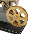 thumbnail image 4 of 11" x 15" Brown Metal Projector Film Sculpture, by DecMode, 4 of 13