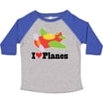 thumbnail image 3 of Inktastic I Love Planes Cute Airplane Boys or Girls Toddler T-Shirt, 3 of 5