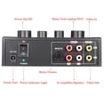 thumbnail image 2 of Portable Karaoke Sound Audio Stereo Echo Mixer Dual Microphone Inputs With RCA Cable Power Adapter for TV PC Smartphone Amplifier, 2 of 7