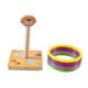 thumbnail image 1 of Juego de lanzamiento de aros, rompecabezas, juguete interactivo de madera con virola para padres e hijos cachorro, 1 of 7