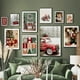 thumbnail image 2 of Carteles e impresiones de galletas de Navidad, arte de pared de figura de rey de coche rojo, pintura en lienzo, decoración de sala de estar, imagen de pared para el hogar, regalo, 2 of 4