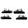 thumbnail image 2 of 4Pcs Exterior Outside Door Handles Set Black for 2001-2005 Honda Civic, 2 of 5