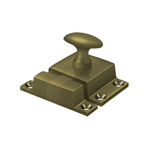 Deltana CL1532U5 Cabinet Lock; 1-1/5" x 1-4/5"; Antique Brass Finish