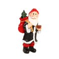 thumbnail image 4 of Figura de resina de Papá Noel, figura de Papá Noel, recuerdo de fiesta, artesanía, decoración navideña Mochila, 4 of 8