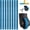 Blue, variant on 8pcs Luggage Wheels Covers, Suitcase Wheel Covers, Luggage Wheel Protector, Waterproof, Noise Reducing Protectors for Carry-Ons, Universal Fit, Essential Travel Accessories