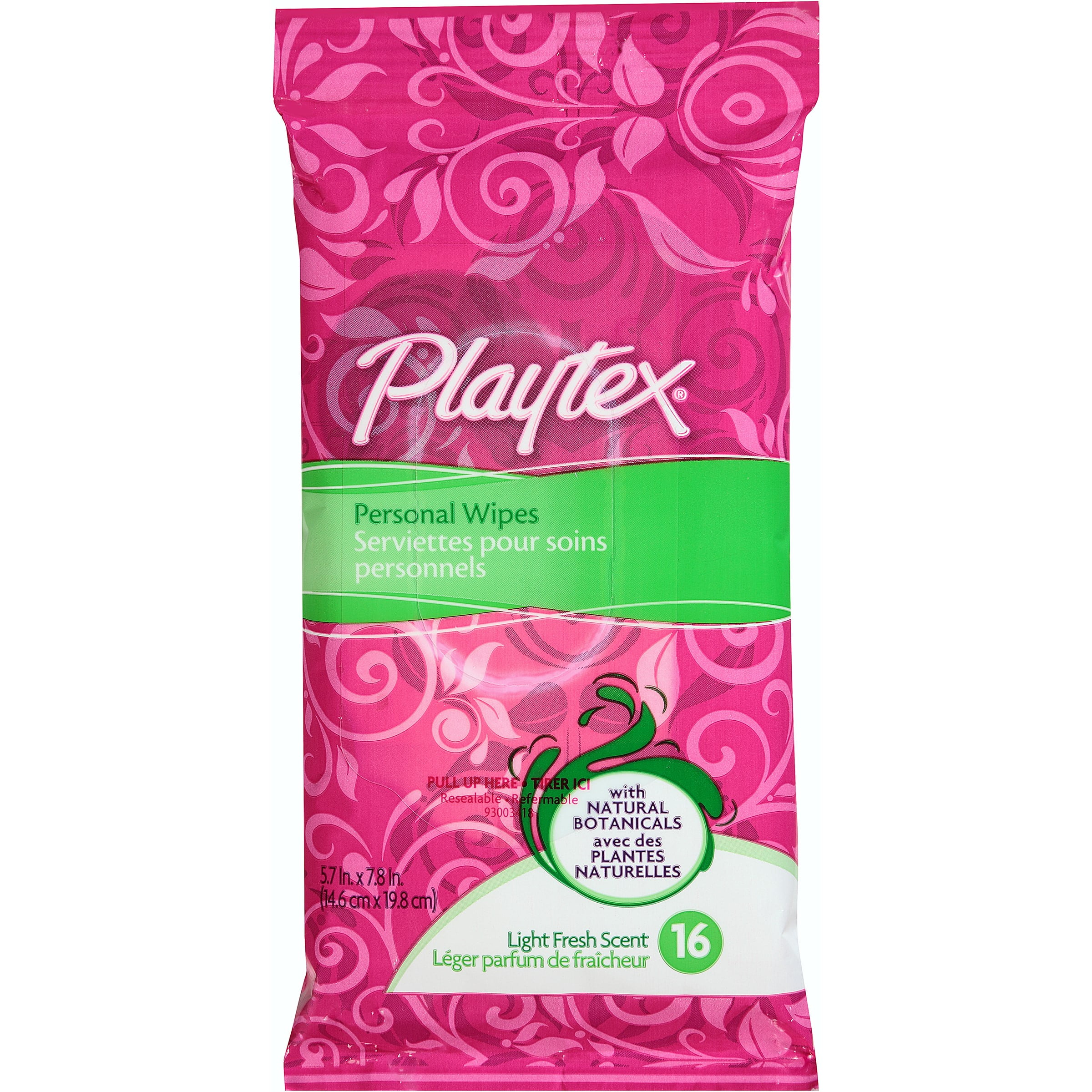 Playtex Personal Wipes Travel Pack, 16 Ct
