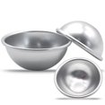 thumbnail image 1 of 3pcs Aluminum Alloy Hemispherical Cake Mold DIY Half Circle Semicircular Jelly Pudding Baking Mould, 1 of 3