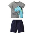 thumbnail image 6 of AUDeals Toddler Boys Gentleman Outfit Set 2PCS Summer Suit, Trendy Handsome Casual Clothes for Daily Wear and Play (Grey, 3-4 Years), 6 of 6