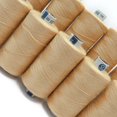 thumbnail image 4 of Brown Overlocking Spool Hand Machine Polyester Tube Serger 800 Meter Thread, 4 of 6