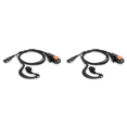 thumbnail image 1 of Dual PTT K Radio Walkie Talkie Auricular Micrófono para 888S TYT, 1 of 9