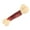 L, variant on S 2026 Nylon Tpr Composite Dog Chew Toy Bone Shape Realistic Ribbed Meat Flavored Teeth Cleaning