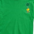 thumbnail image 3 of Peanuts - St. Patrick's Woodstock Clover - Men's Short Sleeve Graphic T-Shirt, 3 of 6
