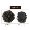 thumbnail image 3 of LHWEN African Drawstring Ponytail, Premium Synthetic Curly Natural Drawstring Ponytail Beauty Salon Straight Hair Fun Lace Wavy Curls Braided Hair Synthetic Hair bohon Perfect for Party Everyday, 3 of 3