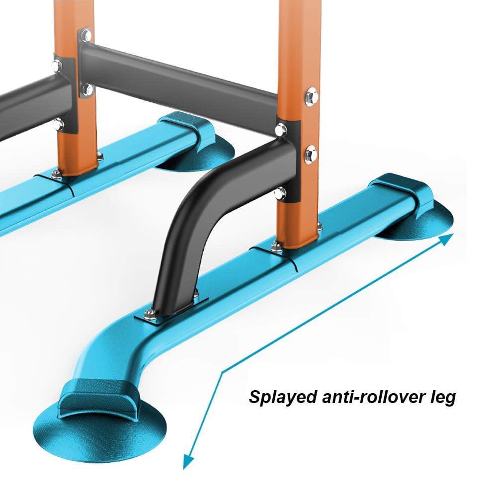 SogesPower Adjustable 83"H Pull up Bar Power Tower Multifunctional Fitness Station for Home