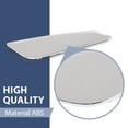 thumbnail image 4 of Front Right Fender Vent Trim Fender Side Air Outlet Cover Trim Chrome Compatible with BMW G30 5-Series 2017-2022 51137349594 Silver, 4 of 12