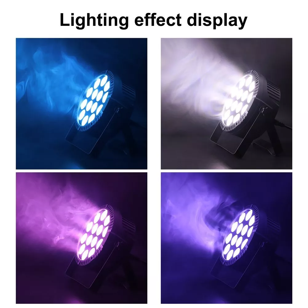 10 Pcs LED Par Lights RGBW DJ Light Stage Lighting 14x6W Uplights for Events by Sound Activated and DMX Control Uplighting for Wedding Church Live Show Disco Parties