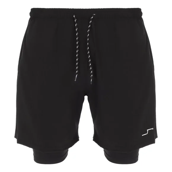 Short deportivo Chili Beans 2 en 1 con ajuste elástico talla grande