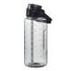thumbnail image 2 of Botella de agua Copa Deportes Pajita Botellas para beber Jarra con escala de tiempo (Negro) Ndcxsfigh Nuevos Originales, 2 of 6