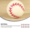 thumbnail image 3 of MasteelfCA 20Pcs Bounce Balls Baseball Pattern Bouncy Balls Creative Jumping Balls, 3 of 8