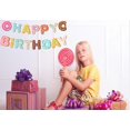 thumbnail image 2 of Banner de feliz cumpleaños con temática de dona. Ideal para cumpleaños infantiles y fiestas de bienvenida., 2 of 5