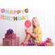 thumbnail image 2 of Donut happy birthday banner theme birthday party. Suitable for children's birthdays and welcome baby party supplies, 2 of 4